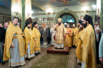 В Прощеное воскресенье епископ Парамон совершил богослужения в Городецком Феодоровском мужском монастыре