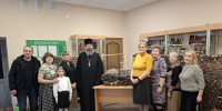 В православном центре «Трезвение» Молитовского благочиния освятили первую партию маскировочных сетей - Нижегородская епархия