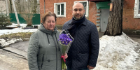«Цветы мамам Героя» подарил Владимир Поддымников-Гордеев - Городская Дума