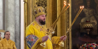 Епископ Дальнеконстантиновский Филарет совершил Божественную литургию в Воскресенском кафедральном соборе Арзамаса - Нижегородская епархия