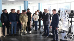Александр Парамонов на открытии спортклуба