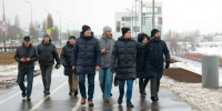 Глава города Юрий Шалабаев проинспектировал территорию набережной Гребного канала - Газета День города. Нижний Новгород