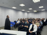 Клирик Нагорного благочиния провел культурно-просветительскую беседу со студентами нижегородского радиотехнического колледжа