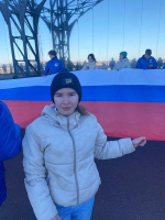 Молодëжь ЛДПР приняла участие в патриотическом флешмобе