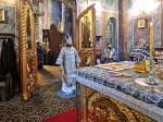 Епископ Щигровский и Мантуровский Феогност возглавил Божественную литургию в Серафимо-Дивеевском монастыре