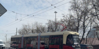 Трехсекционный трамвай "МиНиН" впервые выехал на улицы Нижнего Новгорода - НИА Нижний Новгород