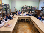 Представители Московского благочиния провели беседу с читателями библиотеки о духовенстве в годы Великой Отечественной войны