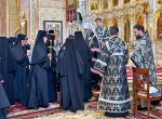 Иноческий постриг послушниц Серафимо-Дивеевского монастыря на Арзамасском подворье