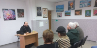 Помощник благочинного Приокского округа провел с читателями библиотеки беседу о смысле Великого поста - Нижегородская епархия