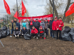 Депутаты городской Думы вышли на весенний общегородской субботник