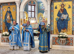 Престольный праздник в Благовещенском соборе