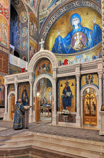 Престольный праздник в Благовещенском соборе