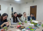 Активисты православного молодежного движения Нагорного благочиния подготовили пасхальные поздравления для бойцов специальной военной операции