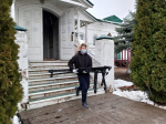 Студенты филиала ННГУ приняли участие в генеральной уборке в главном храме Балахнинского благочиния