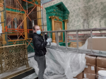 Студенты филиала ННГУ приняли участие в генеральной уборке в главном храме Балахнинского благочиния