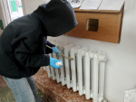Студенты филиала ННГУ приняли участие в генеральной уборке в главном храме Балахнинского благочиния