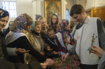 В благочиниях Нижегородской епархии отметили праздник Входа Господня в Иерусалим