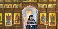 Службы Великой Среды Страстной седмицы на Нижегородском подворье Серафимо-Дивеевского монастыря в храме Святителей Московских возглавил епископ Сормовский Иннокентий, викарий Нижегородской епархии. - Свято-Троицкий Серафимо-Дивеевский монастырь