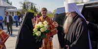 В Светлую среду сонм архипастырей Русской Православной Церкви совершил Божественную литургию в Серафимо-Дивеевском монастыре - Вознесенский печерский мужской монастырь