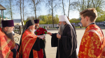 Глава Нижегородской митрополии совершил Великую вечерню в Свято-Успенском монастыре — Саровской пустыни