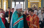 Глава Нижегородской митрополии совершил Великую вечерню в Свято-Успенском монастыре — Саровской пустыни