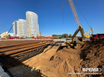 Ротор тоннелепроходческого комплекса успешно спустили в котлован на площади Сенной