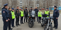 Мотоциклисты и юные инспекторы движения провели совместную акцию в Бору - ProGorodNN.Ru