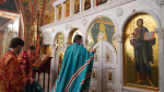 Митрополит Георгий совершил Божественную литургию и панихиду на Патриаршем подворье Дивеевского монастыря в Москве