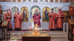 Митрополит Георгий совершил Божественную литургию и панихиду на Патриаршем подворье Дивеевского монастыря в Москве