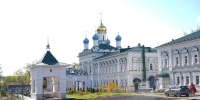 Митрополит Георгий возглавил Божественную литургию в Успенском храме выксунского Иверского монастыря - Нижегородская епархия