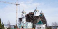 Митрополит Георгий совершил молебен на начало благого дела в выксунском Иверском монастыре - Нижегородская епархия
