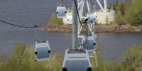 Нижегородская канатная дорога закрыта из-за ветра - фото 1 - vGorodeN.Ru