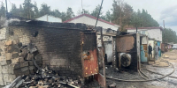 Пожар произошел в гаражах в Нижнем Новгороде - Комсомольская Правда