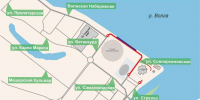 Проезд в районе Стрелки и у Дворца спорта Юность ограничат из-за Дня Победы - НИА Нижний Новгород