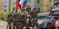 Персональные парады проходят в Нижегородской области возле домов ветеранов накануне Дня Победы - Время Н