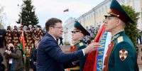 Глеб Никитин возложил цветы к Вечному огню в День Победы - НИА Нижний Новгород