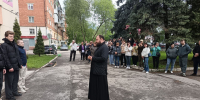 Помощник благочинного Нагорного округа напутствовал призывников перед отправкой на срочную военную службу - Нижегородская епархия