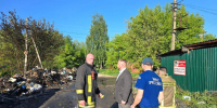 Мусор загорелся на улице Фонвизина в Нижнем Новгороде - Комсомольская Правда
