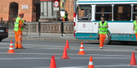 В Нижнем Новгороде продолжается работа по нанесению дорожной разметки - Нижегородская правда
