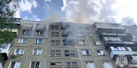Трое взрослых и ребенок пострадали при пожаре в многоэтажке на Пермякова - НИА Нижний Новгород