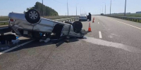 Водитель потерял сознание и попал в ДТП на М-12 в Нижегородской области - фото 1 - vGorodeN.Ru