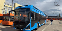 В Нижнем Новгороде запустили новый троллейбус, который может ехать без проводов - ProGorodNN.Ru