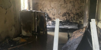 Пожар произошел в квартире дома на Южном шоссе - Время Н
