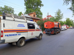 Опубликованы фото и видео пожара на Центральном рынке
