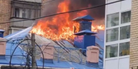 Крыша дома загорелась на улице Воровского в Нижнем Новгороде - Нижегородская правда