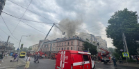 Пожар в здании медицинского центра локализовали на Большом Покровской - фото 1 - vGorodeN.Ru