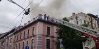 Опубликовано видео пожара в здании частной клиники в Нижнем Новгороде - Нижегородская правда