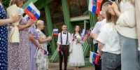 Нижегородские молодожены зарегистрировали брак в планетарии парка «Швейцария» - НТА-Приволжье
