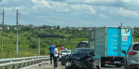 ДТП около Анкудиновки спровоцировало огромную пробку - НИА Нижний Новгород