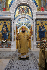 Ковчег с мощами дивеевских святых торжественно отправлен в Борисоглебскую епархию